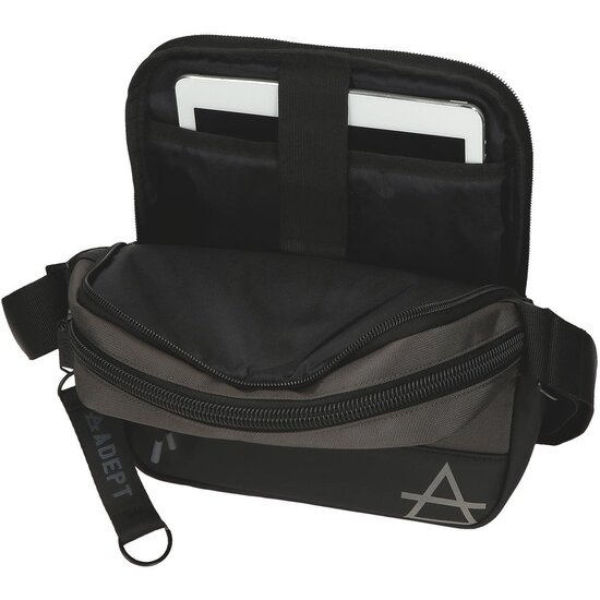 ADEPT BOLSO BANDOLERA POLIÉSTER DMAS GRIS image 2