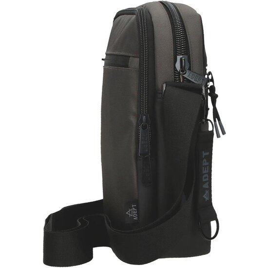 ADEPT BOLSO BANDOLERA POLIÉSTER DMAS GRIS image 3