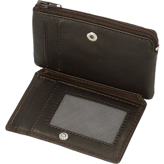 ADEPT CARTERA CON MONEDERO PIEL ALAN MARRÓN image 3