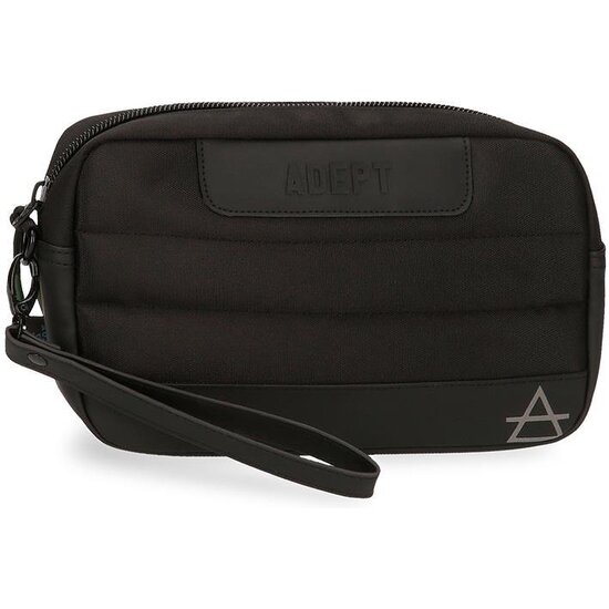 ADEPT BOLSO DE MANO POLIÉSTER Y PU DMAS NEGRO image 0