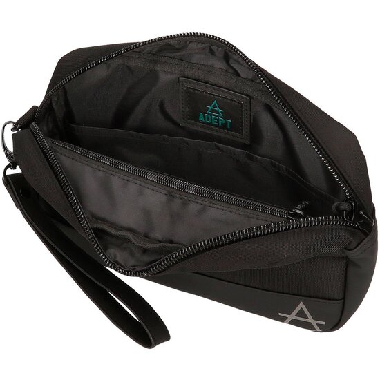 ADEPT BOLSO DE MANO POLIÉSTER Y PU DMAS NEGRO image 4