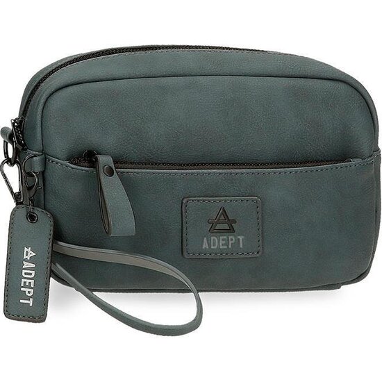 ADEPT BOLSO DE MANO PIEL SINTÉTICA AXEL AZUL image 0