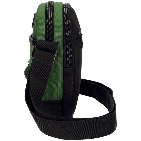 ADEPT BOLSO BANDOLERA POLIÉSTER Y PU FOX VERDE image 1