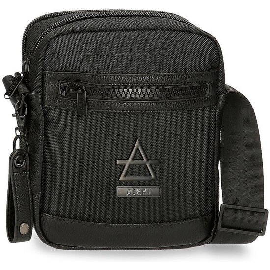 ADEPT BOLSO BANDOLERA POLIÉSTER Y PU LUKE NEGRO image 0