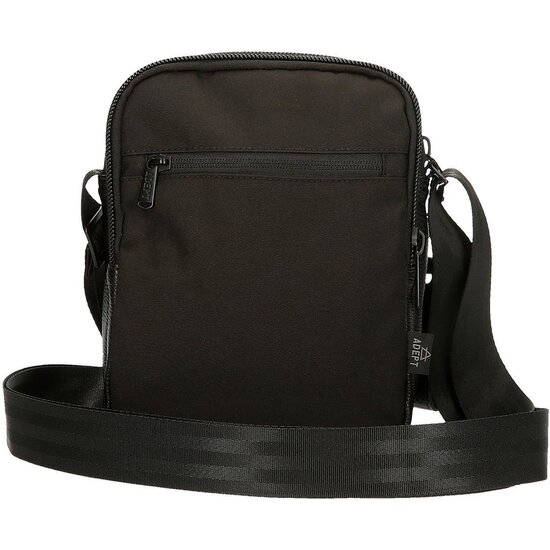 ADEPT BOLSO BANDOLERA POLIÉSTER Y PU LUKE NEGRO image 1