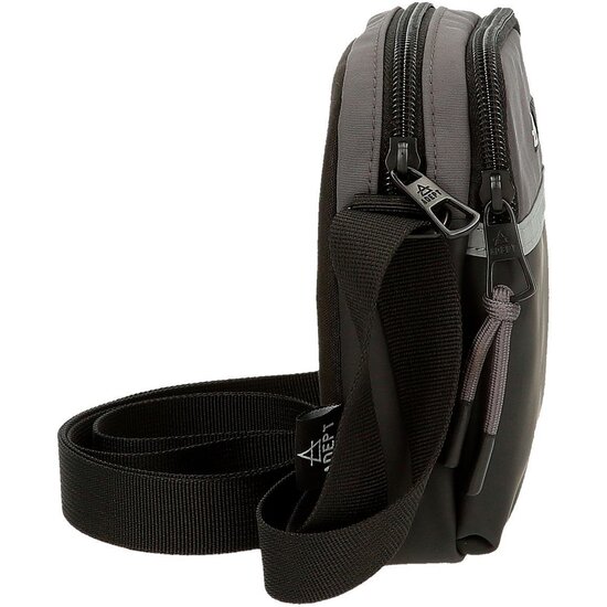 ADEPT BOLSO BANDOLERA POLIÉSTER Y PU ARKER GRIS image 4