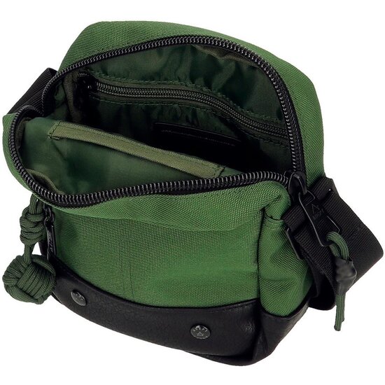 ADEPT BOLSO BANDOLERA POLIÉSTER Y PU FOX VERDE image 3
