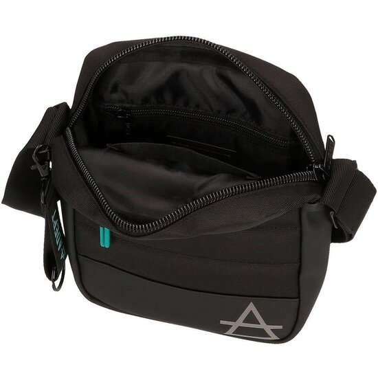 ADEPT BOLSO BANDOLERA POLIÉSTER Y PU DMAS NEGRO image 4
