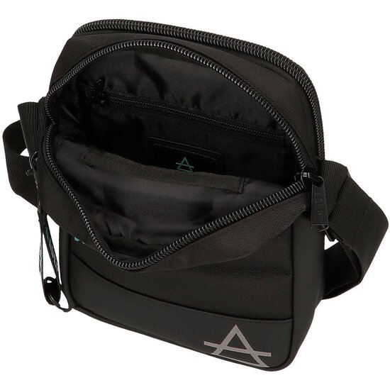 ADEPT BOLSO BANDOLERA POLIÉSTER Y PU DMAS NEGRO image 4