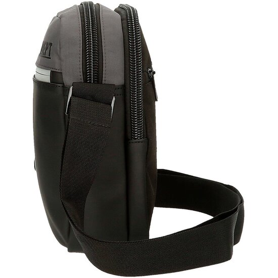 ADEPT BOLSO BANDOLERA POLIÉSTER Y PU ARKER GRIS image 2