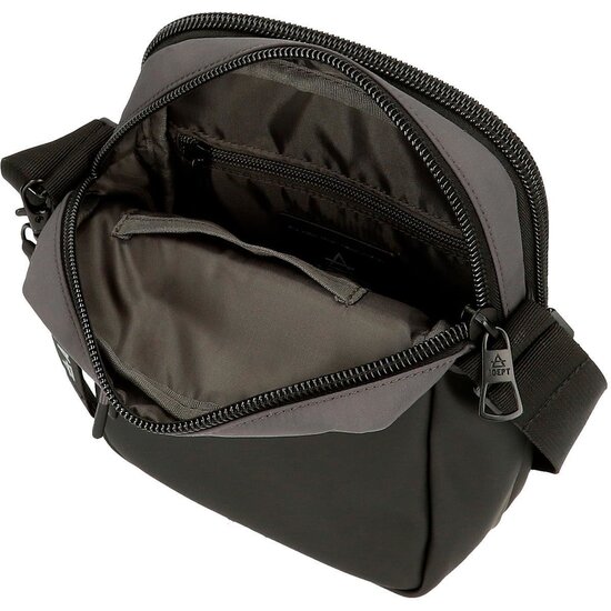ADEPT BOLSO BANDOLERA POLIÉSTER Y PU ARKER GRIS image 3