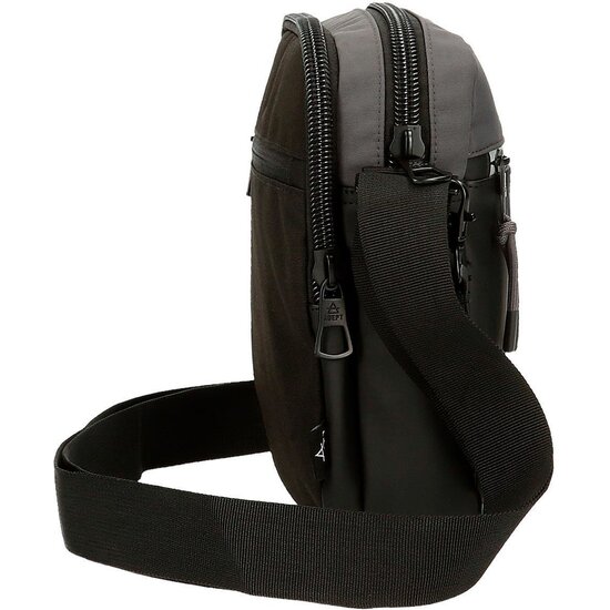 ADEPT BOLSO BANDOLERA POLIÉSTER Y PU ARKER GRIS image 4