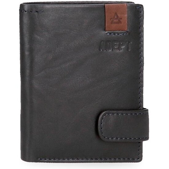 ADEPT CARTERA CON MONEDERO PIEL MAX AZUL image 0