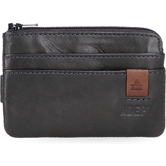 ADEPT CARTERA CON MONEDERO PIEL MAX AZUL image 0