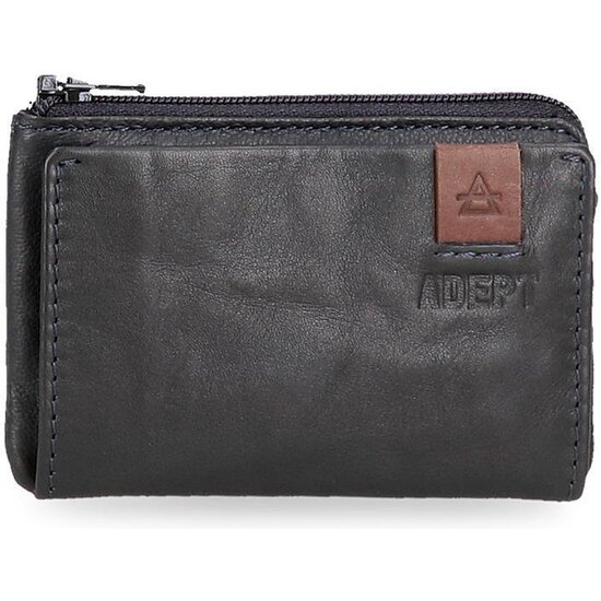 ADEPT CARTERA CON MONEDERO PIEL MAX AZUL image 0
