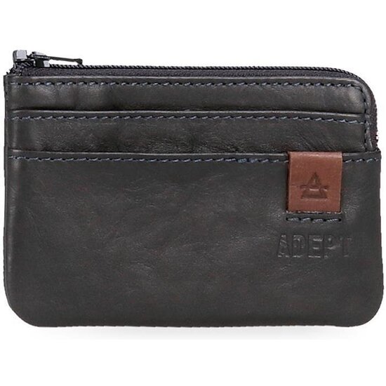 ADEPT CARTERA CON MONEDERO PIEL MAX AZUL image 0