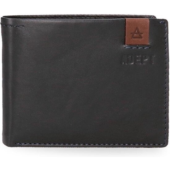 ADEPT CARTERA CON MONEDERO PIEL MAX AZUL image 0