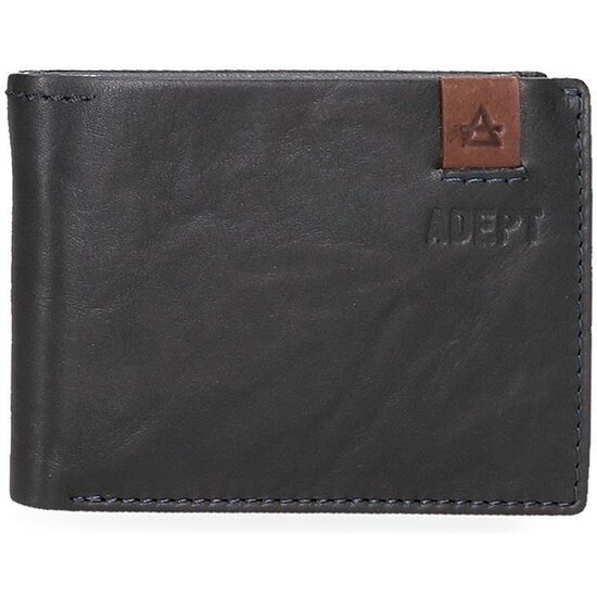 ADEPT CARTERA CON MONEDERO PIEL MAX AZUL image 0