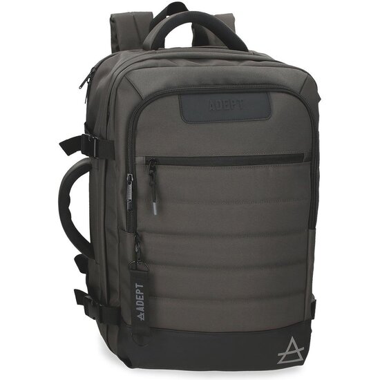 ADEPT MOCHILAS PORTAORDENADOR POLIÉSTER DMAS GRIS image 0