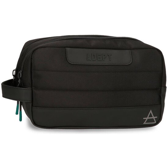ADEPT NECESER DE VIAJE POLIÉSTER Y PU DMAS NEGRO image 0