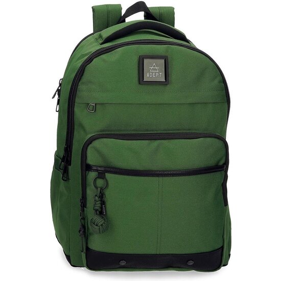 ADEPT MOCHILA PARA PORTÁTIL POLIÉSTER Y PU FOX VERDE image 0