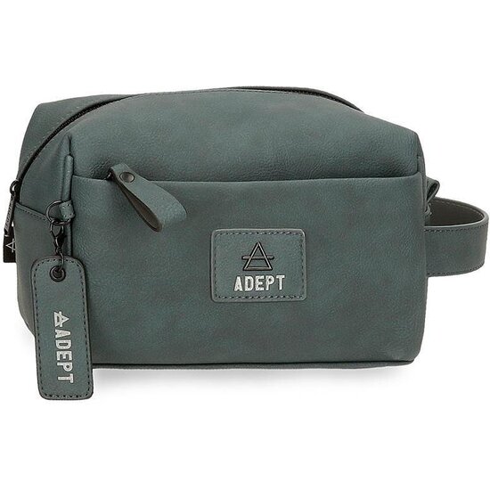 ADEPT NECESER DE VIAJE PIEL SINTÉTICA AXEL AZUL image 0