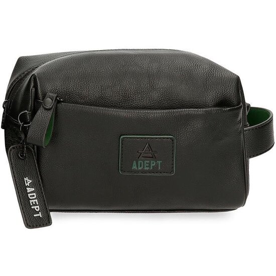 ADEPT NECESER DE VIAJE PIEL SINTÉTICA AXEL NEGRO image 0