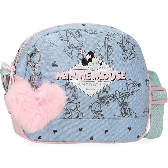 DISNEY BOLSO BANDOLERA POLIÉSTER AMERICAN DARLING AZUL image 0