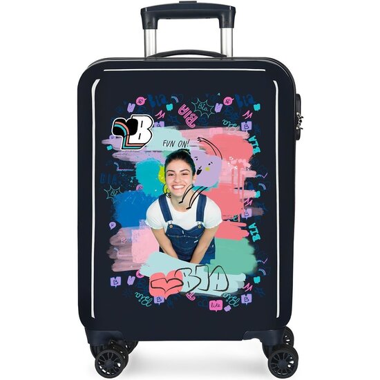 BIA MALETA DE CABINA ABS RÍGIDA BIA JEANS AZUL image 0