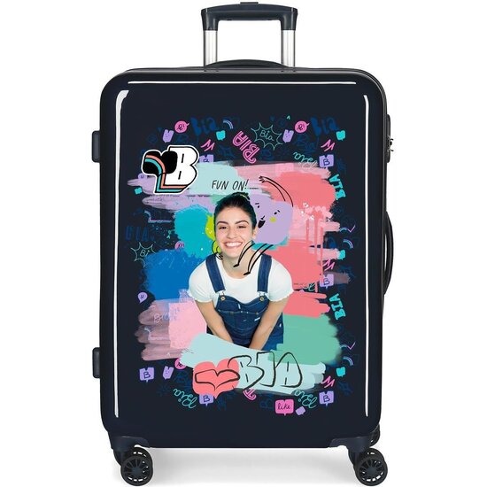 BIA MALETA MEDIANA ABS RÍGIDA BIA JEANS AZUL image 0