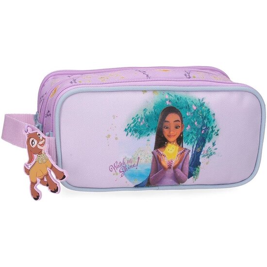 DISNEY ESTUCHE ESCOLAR POLIÉSTER WATCH US SHINE ROSA image 0