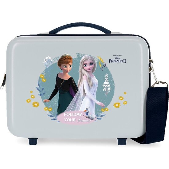 DISNEY FROZEN NECESER DE VIAJE ABS FOLLOW YOUR DREAMS AZUL image 0
