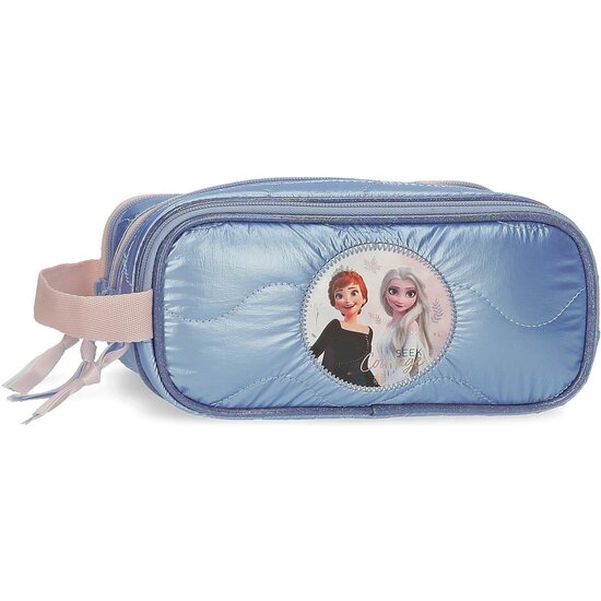 DISNEY FROZEN ESTUCHE ESCOLAR POLIÉSTER SEEK COURAGE AZUL image 0