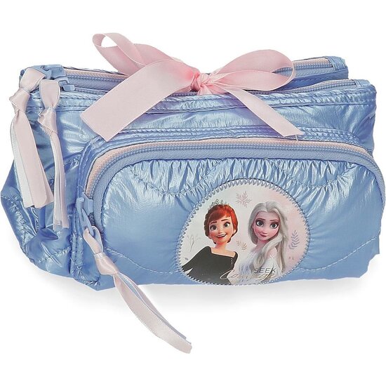DISNEY FROZEN NECESER DE VIAJE POLIÉSTER SEEK COURAGE AZUL image 0