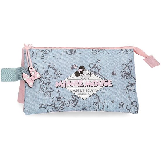 DISNEY ESTUCHE ESCOLAR POLIÉSTER AMERICAN DARLING AZUL image 0