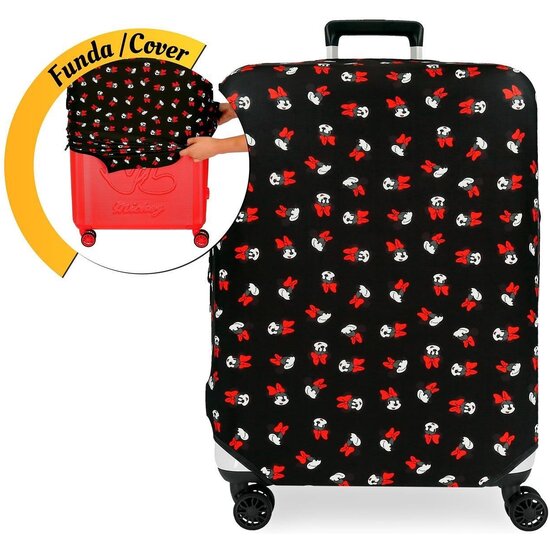 DISNEY FUNDA PARA MALETAS SINTÉTICO FUNNY COVERS DISNEY NEGRO image 0