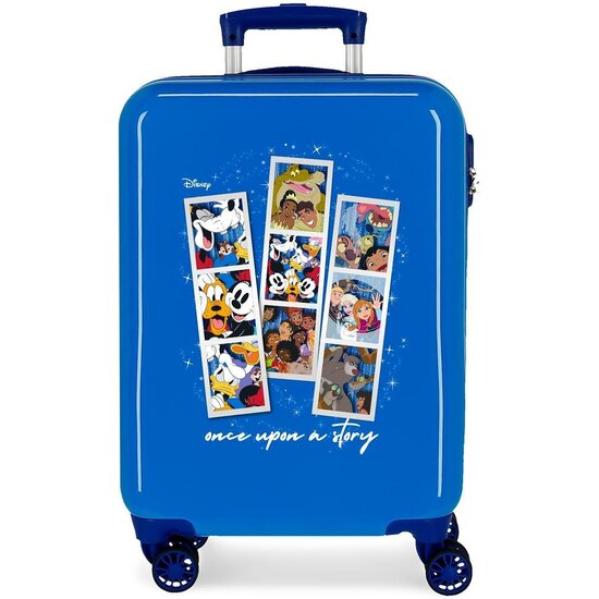 DISNEY MALETA DE CABINA ABS RÍGIDA AZUL image 0