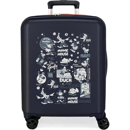 DISNEY MALETA DE CABINA ABS RÍGIDA SPECIAL SHINE AZUL image 0