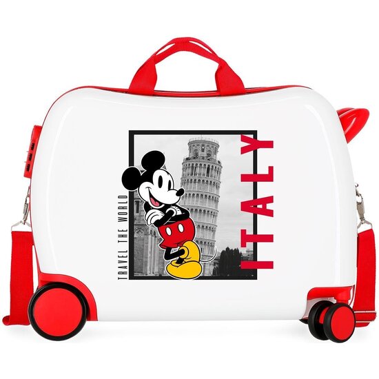DISNEY MICKEY MALETA CORREPASILLOS ABS RÍGIDA MICKEY Y MINNIE TRAVEL THE WORLD image 0