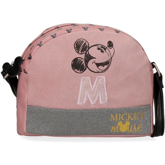 DISNEY MICKEY BOLSO BANDOLERA PVC Y POLIÉSTER ROSA image 0