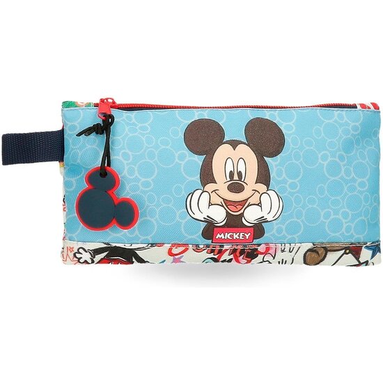 DISNEY MICKEY ESTUCHE ESCOLAR POLIÉSTER MICKEY BE COOL AZUL image 0