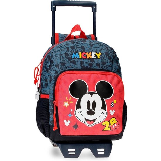 DISNEY MICKEY MOCHILA ESCOLAR CON CARRO POLIÉSTER MICKEY GET MOVING MULTICOLOR image 0