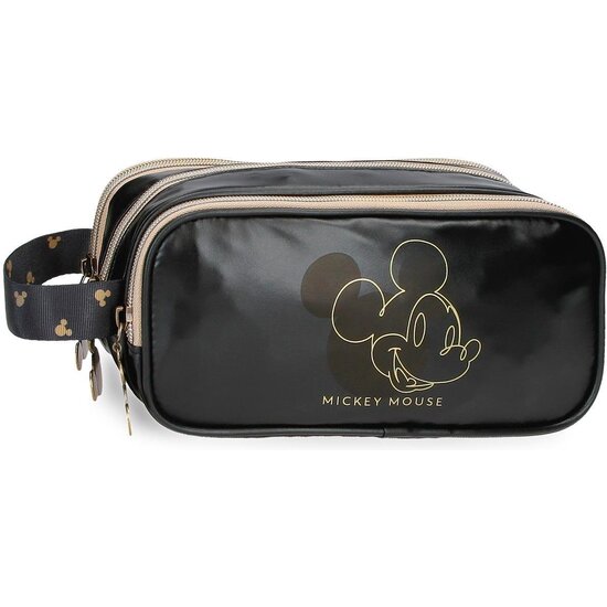 DISNEY MICKEY ESTUCHE ESCOLAR POLIÉSTER MICKEY OUTLINE NEGRO image 0