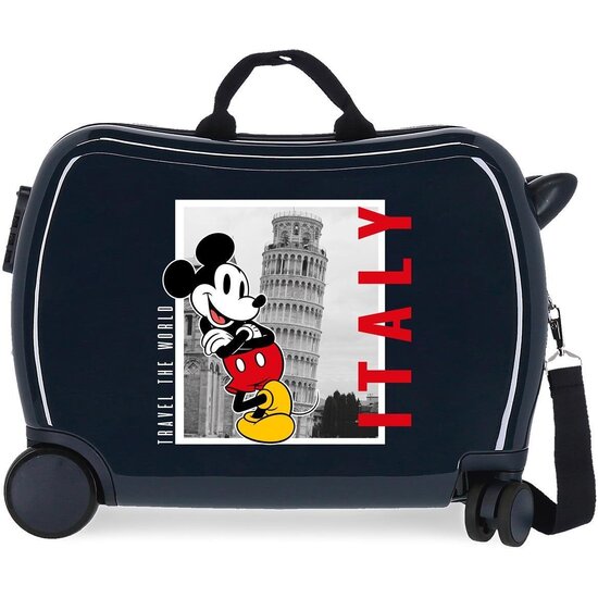 DISNEY MICKEY MALETA CORREPASILLOS ABS RÍGIDA MICKEY Y MINNIE TRAVEL THE WORLD image 0