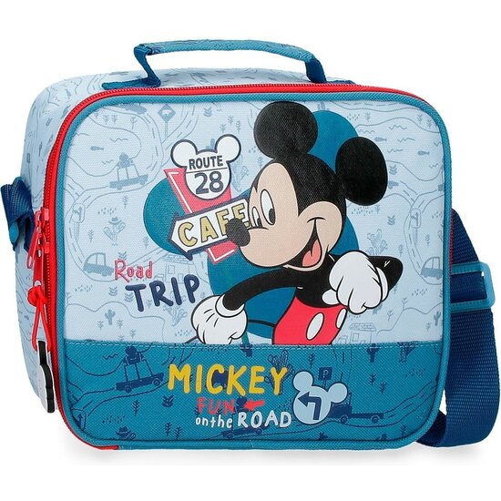 DISNEY MICKEY NECESER DE VIAJE POLIÉSTER ROAD TRIP AZUL image 0