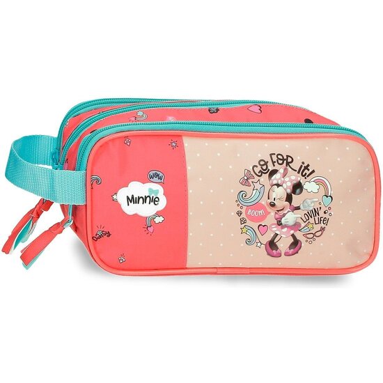 DISNEY MINNIE ESTUCHE ESCOLAR MICROFIBRA MINNIE LOVIN LIFE MULTICOLOR image 0