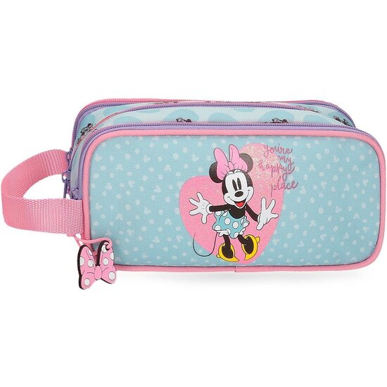 DISNEY MINNIE ESTUCHE ESCOLAR POLIÉSTER MINNIE MY HAPPY PLACE AZUL image 0
