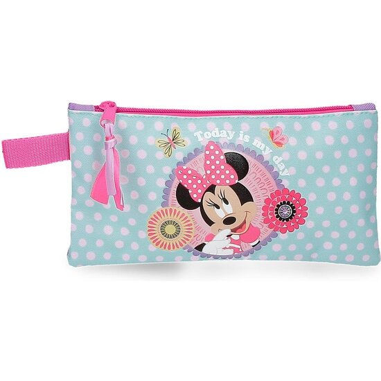 DISNEY MINNIE ESTUCHE ESCOLAR POLIÉSTER TODAY IS MY DAY MORADO image 0