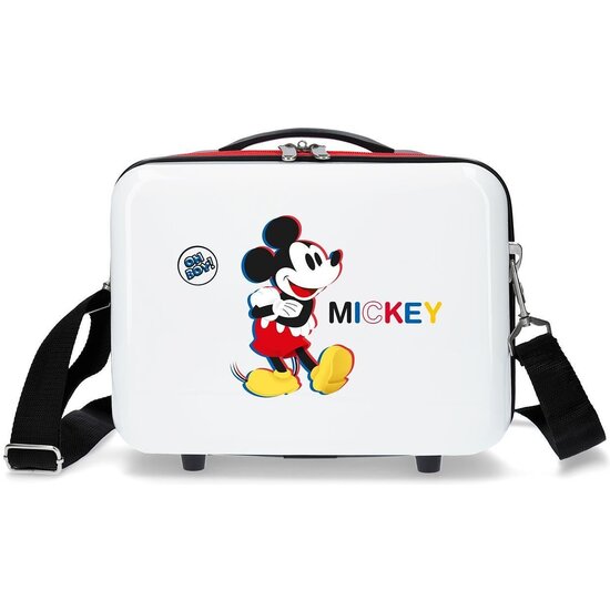DISNEY MICKEY NECESER DE VIAJE ABS MICKEY Y MINNIE COLORS BLANCO image 0