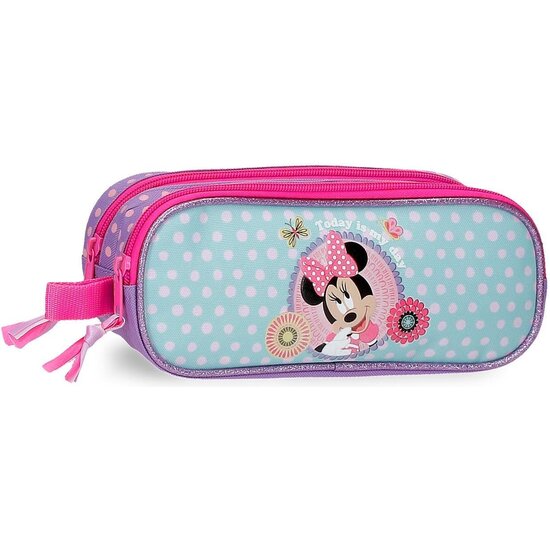 DISNEY MINNIE ESTUCHE ESCOLAR POLIÉSTER TODAY IS MY DAY MORADO image 0